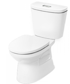 BỒN CẦU 2 KHỐI INAX C-306VAN, NẮP ĐÓNG ÊM