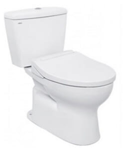 BỒN CẦU 2 KHỐI NẮP RỬA LẠNH TOTO CS300DRE2