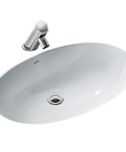 CHẬU LAVABO ĐẶT ÂM BÀN INAX L-2216V