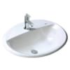 CHẬU LAVABO DƯƠNG VÀNH INAX L-2395V