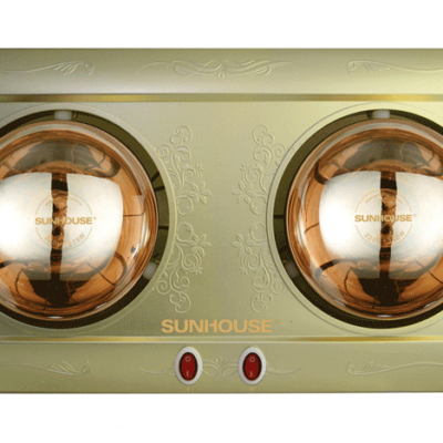 Đèn sưởi nhà tắm Sunhouse SHD3812 - 2 bóng
